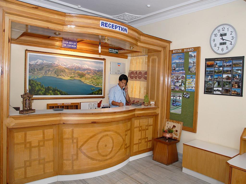 Hotel Blue Heaven Pokhara Exterior foto