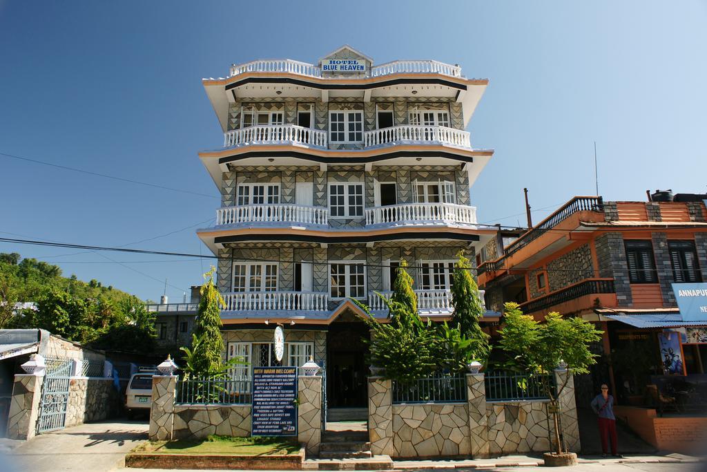 Hotel Blue Heaven Pokhara Exterior foto