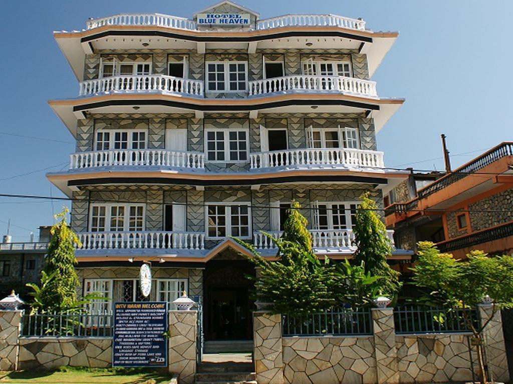Hotel Blue Heaven Pokhara Exterior foto